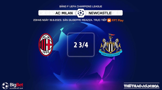 Nhận định bóng đá Milan vs Newcastle (23h45, 19/9), vòng bảng cúp C1 - Ảnh 7.