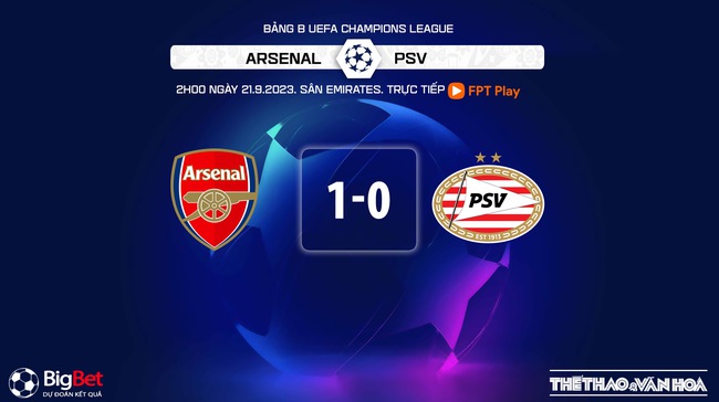 Nhận định bóng đá Arsenal vs PSV (2h00, 21/9), Cúp C1 châu Âu - Ảnh 8.