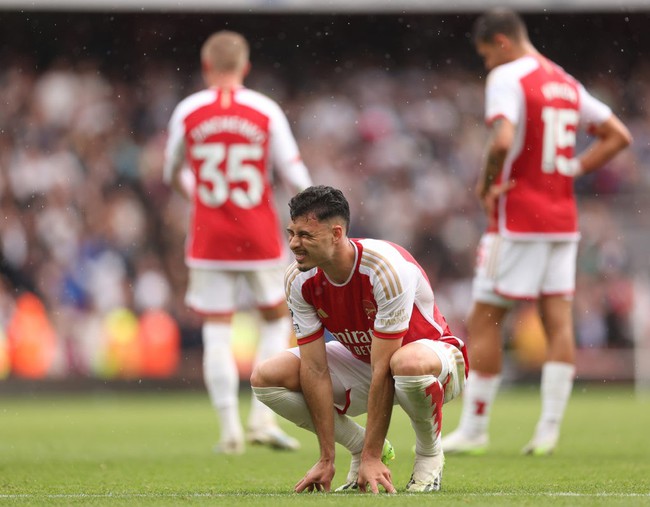 02h00 ngày 21/9, sân Emirates, Arsenal - PSV (trực tiếp FPT Play): Arteta đau đầu với hàng công - Ảnh 1.