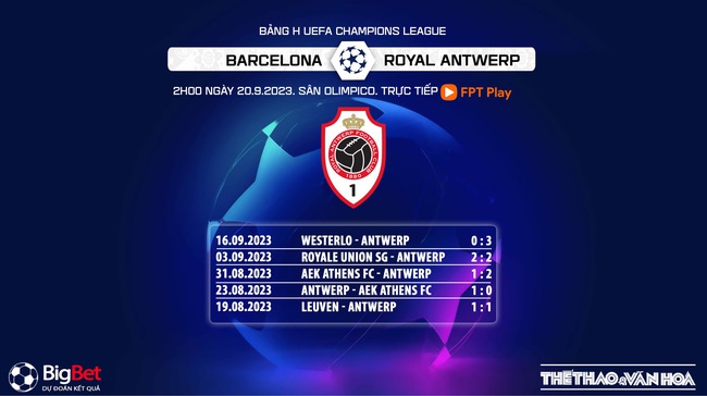 Nhận định Barcelona vs Royal Antwerp (2h00, 20/9), vòng bảng cúp C1 - Ảnh 7.