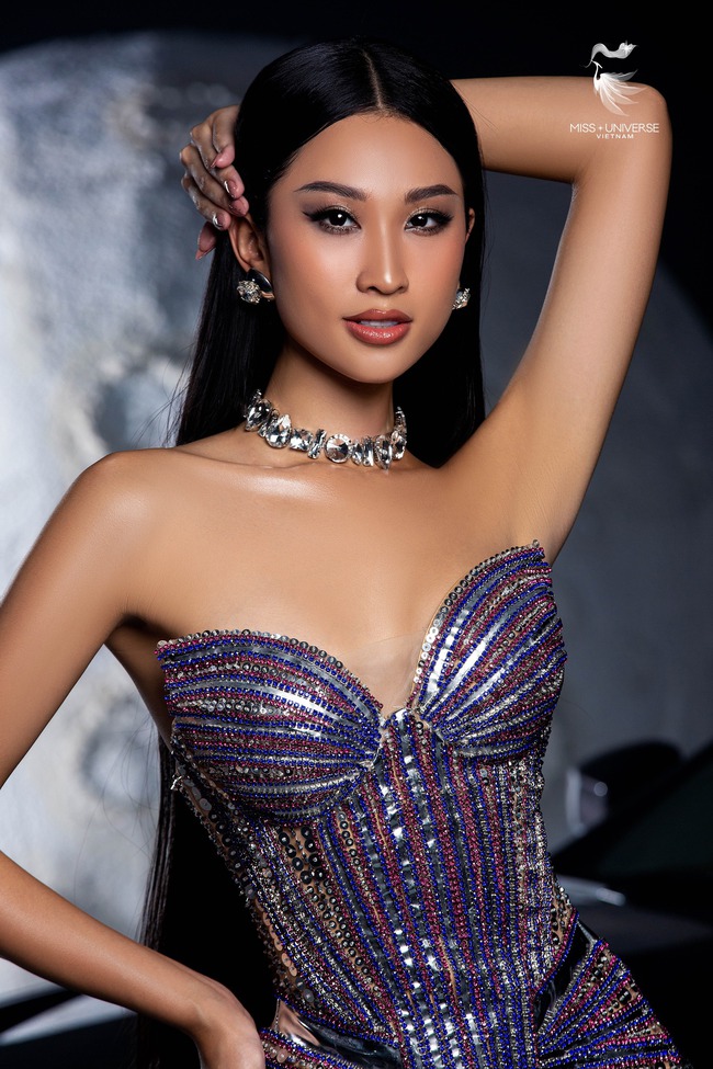 Top 18 MUVN 2023 trong trang phục dạ hội, ai có hào quang Hoa hậu biết liền - Ảnh 8.