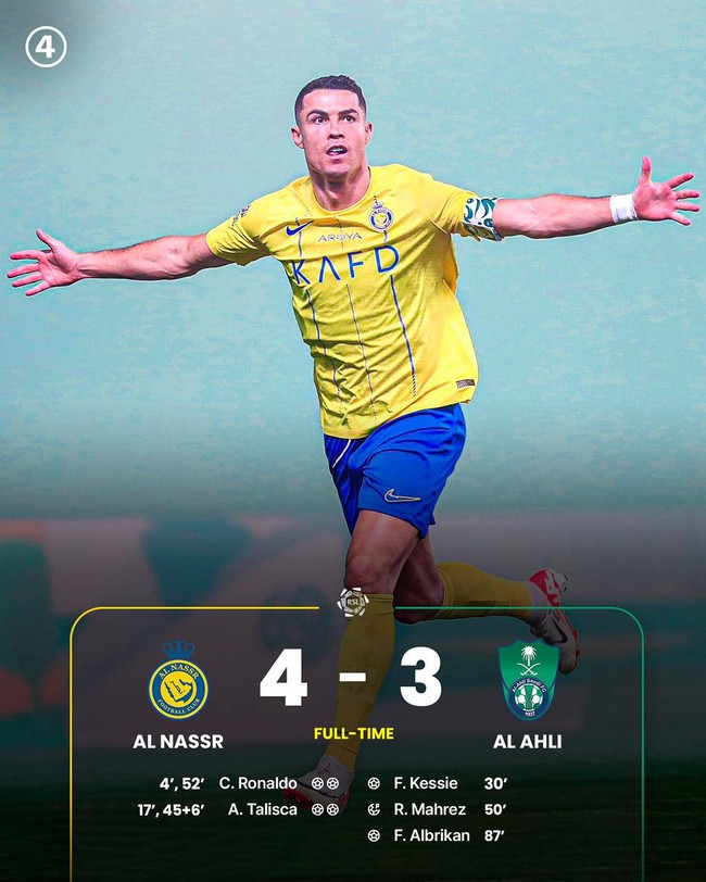 Độc lạ: Ronaldo ghi bàn khi thủ môn đối phương không nhìn thấy gì, Al Nassr thắng dàn sao châu Âu của Al Ahli  - Ảnh 5.