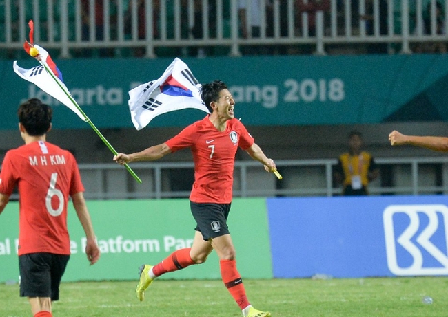 Son Heung Min chọc khe 'thần sầu', lĩnh xướng hàng công Olympic Hàn Quốc đánh bại Việt Nam tiến tới HCV ASIAD - Ảnh 3.