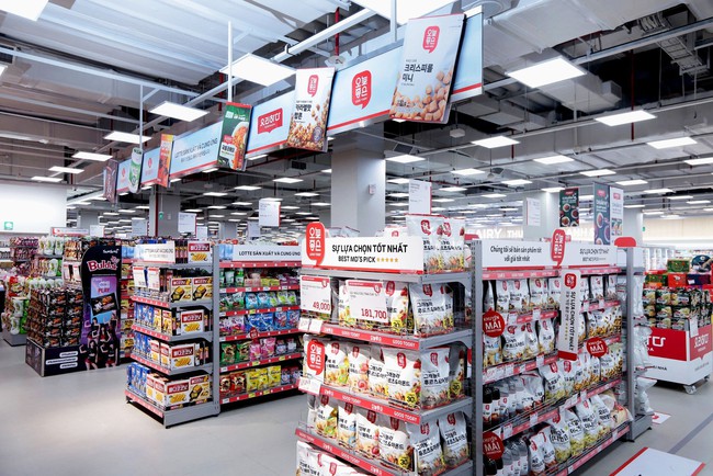 Siêu thị LOTTE Mart West Lake chính thức đi vào phục vụ khách hàng - Ảnh 1.