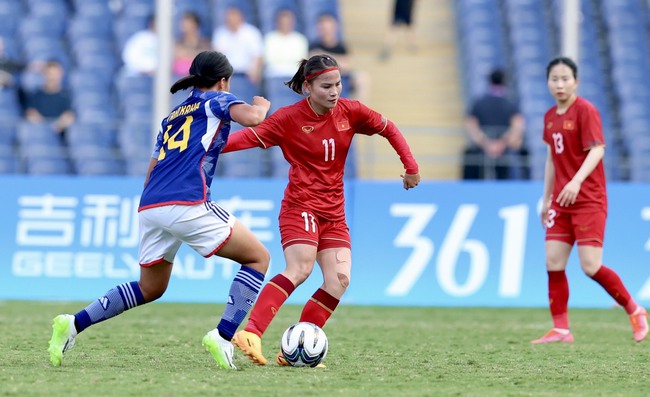 Kết quả bóng đá nữ ASIAD 2023 hôm nay: Nữ Việt Nam thua đậm Nhật Bản - Ảnh 2.