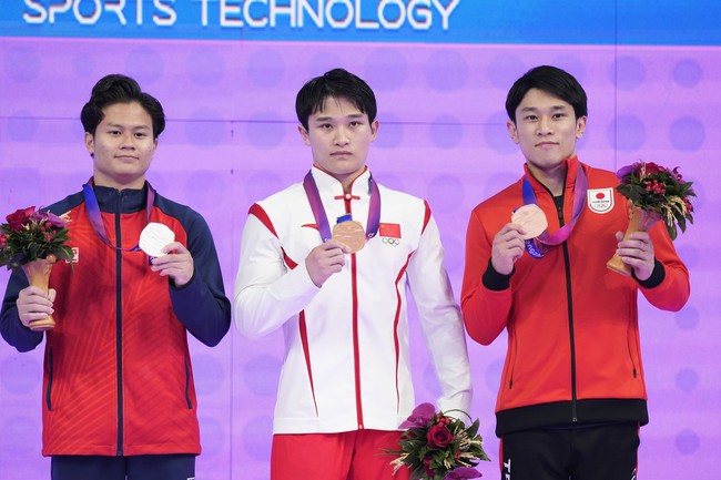 Khánh Phong giành HCB lịch sử cho đội nam thể dục tại ASIAD 2023 - Ảnh 3.