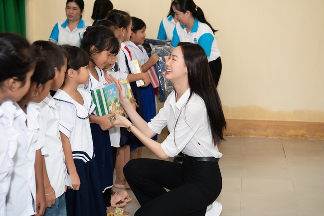 Top 3 Miss World Vietnam 2022 thực hiện chuỗi thiện nguyện kỷ niệm 1 năm đăng quang  - Ảnh 7.