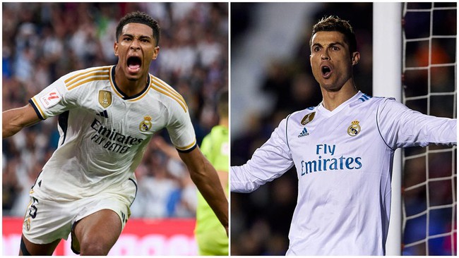 Bellingham sánh ngang kỷ lục của Ronaldo, xứng đáng với từng xu Real Madrid bỏ ra - Ảnh 3.