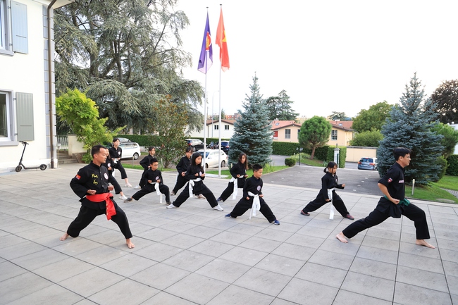 Tết Trung thu đáng nhớ của con em phái đoàn Việt Nam ở Thụy Sĩ - Ảnh 2.