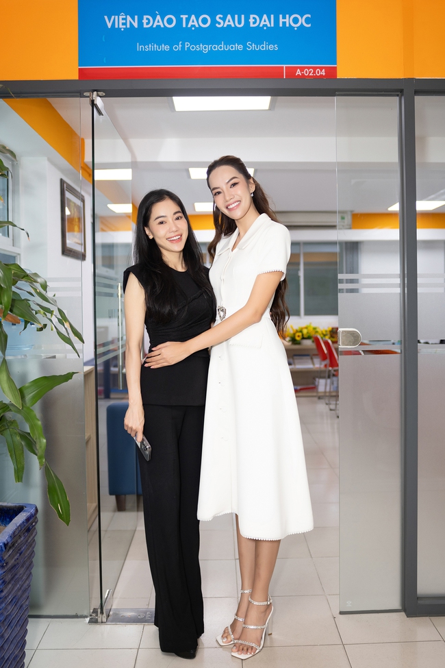 Sau đăng quang, Hoa hậu Lê Hoàng Phương được nhận học bổng thạc sỹ Quản trị kinh doanh (MBA) tại trường cũ - Chị Hằng biên tập - Ảnh 1.