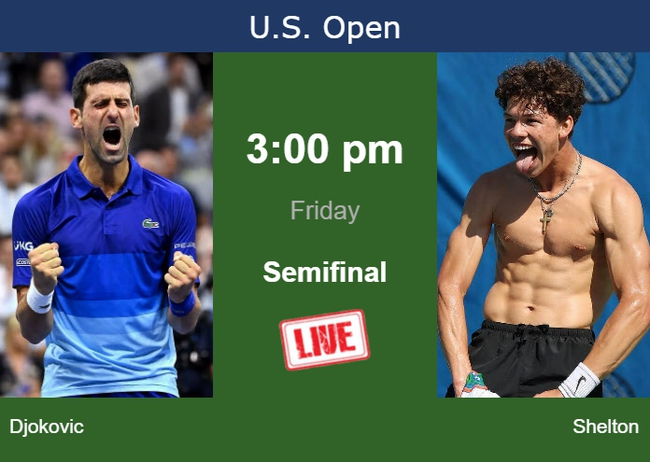 Link xem trực tiếp Djokovic vs Shelton (02h00, 9/9), vòng bán kết US Open 2023  - Ảnh 3.