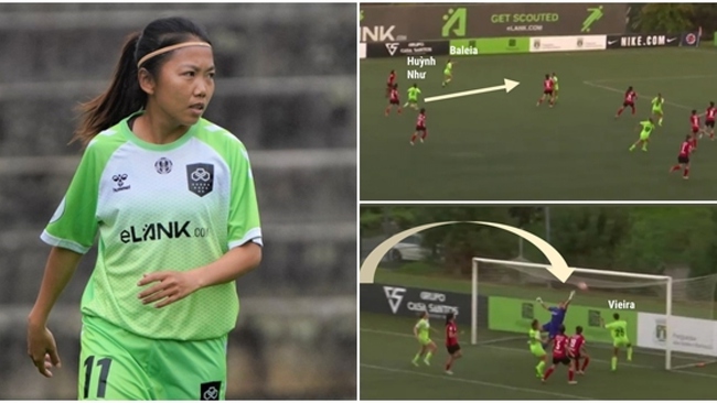 Huỳnh Như lập cú đúp trong 10 phút giúp Lank thắng 5-0, lập kỷ lục ấn tượng ở Bồ Đào Nha - Ảnh 2.