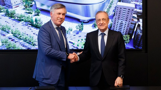 Real Madrid gia hạn hợp đồng với Ancelotti: Mũi tên trúng hai đích - Ảnh 1.