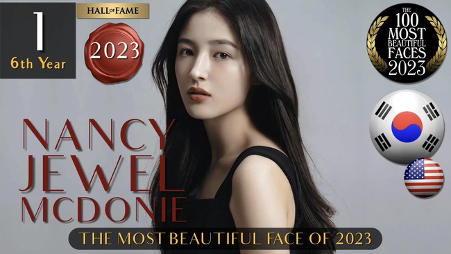 'Bông hồng lai' Nancy đứng đầu danh sách 100 Gương mặt đẹp nhất thế giới - Ảnh 1.
