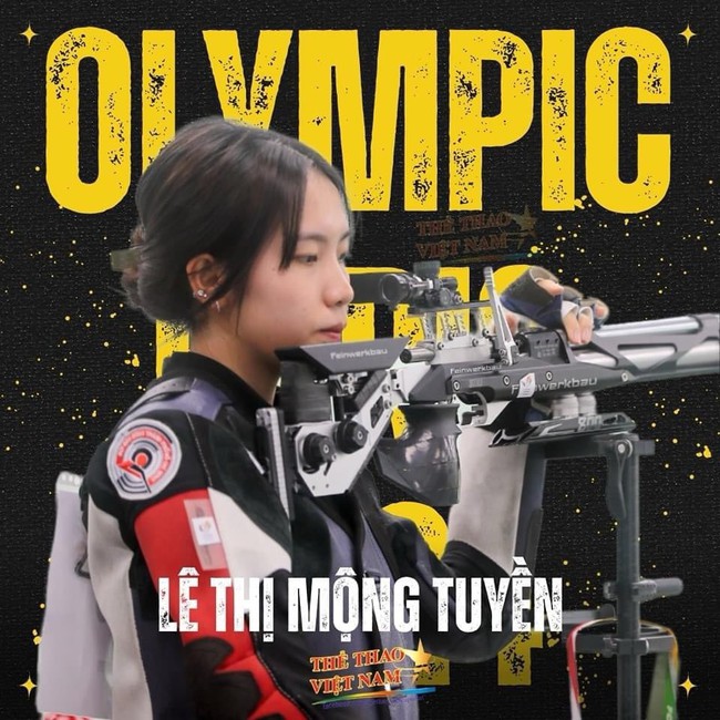 Nhan sắc Lê Thị Mộng Tuyền, người đẹp bắn súng Việt Nam xuất sắc giành vé dự Olympic Paris 2024 - Ảnh 2.