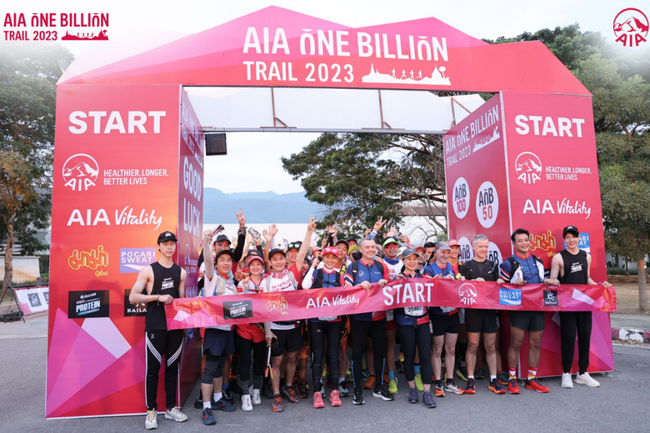 AIA Việt Nam và hành trình &quot;Bùng nội lực&quot; tại AOB Trail Thái Lan 2023 - Ảnh 1.