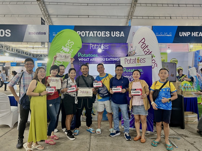Potatoes USA đồng hành cùng HCMC Marathon 2024 - Ảnh 1. Potatoes USA đồng hành cùng HCMC Marathon 2024 - Ảnh 1.