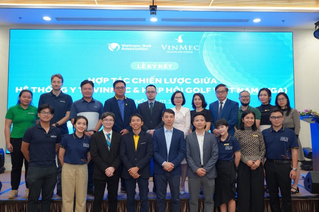 Hiệp hội Golf Việt Nam hợp tác chiến lược với Bệnh viện Đa khoa Quốc tế Vinmec - Ảnh 2.