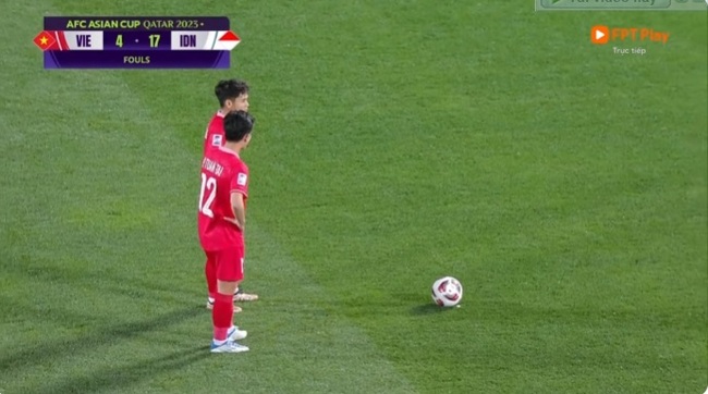 TRỰC TIẾP bóng đá Việt Nam vs Indonesia trên VTV5 VTV6, Asian Cup (0-1): Thành Long thẻ đỏ - Ảnh 4.