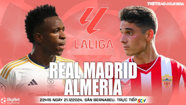 Nhận định bóng đá Real Madrid vs Almeria (22h15, 21/1), vòng 21 La Liga - Ảnh 2.