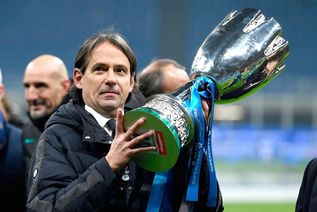 Inter giành Siêu Cúp Italy 2023: Simone Inzaghi, ông vua của Siêu Cúp Italy - Ảnh 1.