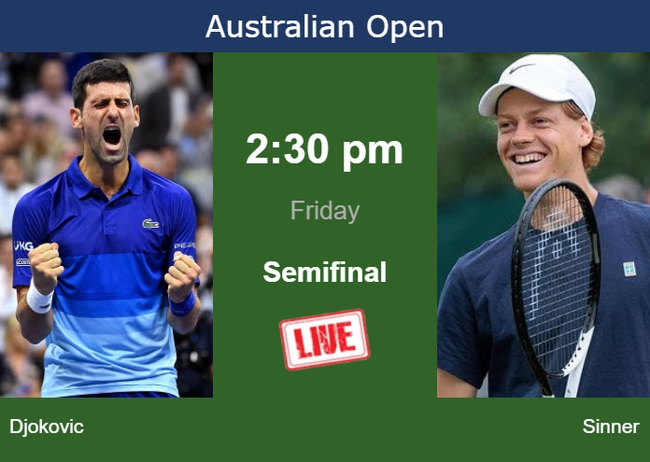 Link xem trực tiếp Djokovic vs Sinner 10h30 hôm nay, vòng bán kết Australian Open 2024 - Ảnh 5.