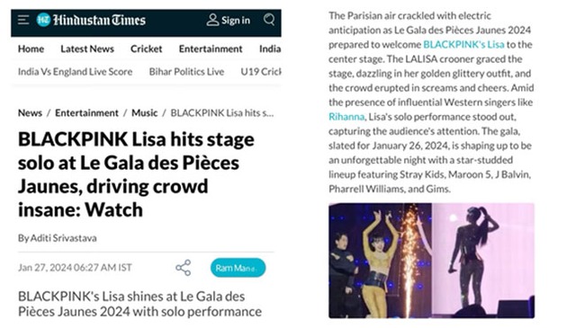 Lisa Blackpink chiếm lĩnh các trend chính trên toàn cầu với sự kiện từ thiện Pièces Jaunes ở Pháp - Ảnh 5.