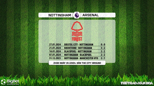 Nhận định bóng đá Nottingham vs Arsenal (2h30, 31/1), vòng 22 Giải ngoại hạng Anh - Ảnh 6.