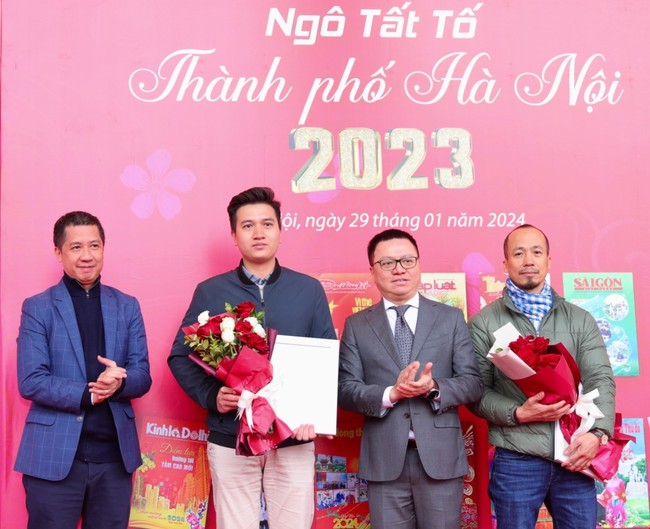 Lễ khai mạc Hội báo Xuân Giáp Thìn Hà Nội 2024 - Ảnh 3.