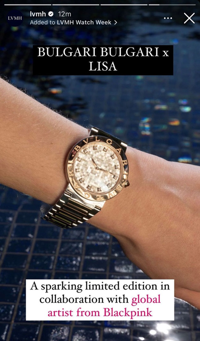 Lisa Blackpink giới thiệu chiếc đồng hồ phiên bản giới hạn thứ hai hợp tác với BVLGARI - Ảnh 4.