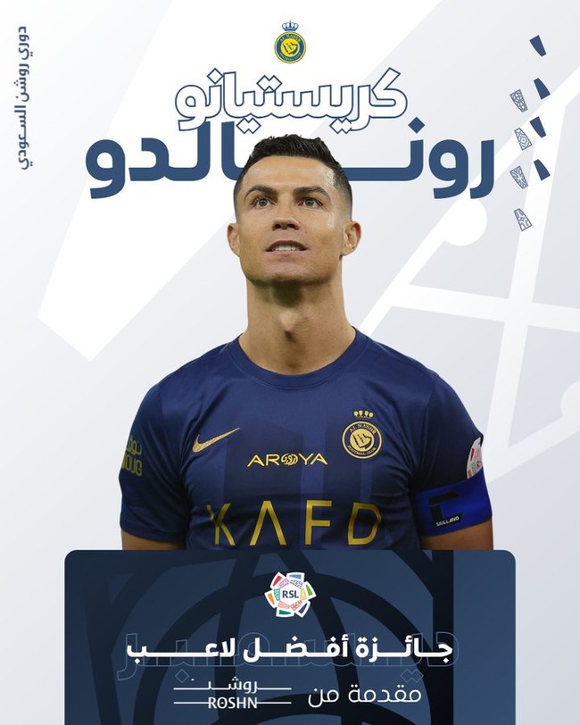 Ronaldo lần thứ 4 nhận danh hiệu hay nhất tháng ở Saudi Pro League - Ảnh 2.