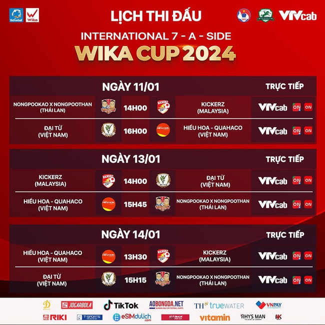 'Derby Việt Nam' ngay trong lượt trận đầu tiên của giải bóng đá 7 người quốc tế Wika Cup 2024 - Ảnh 1.