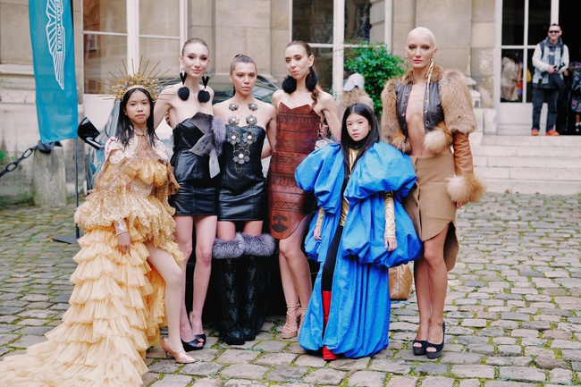 NTK Hữu Anh Zoner mang BST thời trang thân thiện môi trường tới Paris Fashion Week - Ảnh 4.