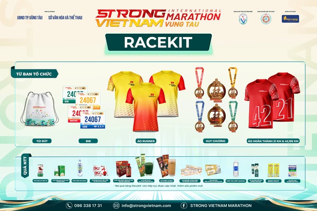 Strong Vietnam tạo dấu ấn với bộ race-kit 18 món và cung đường chạy đẹp nhất - Ảnh 1.