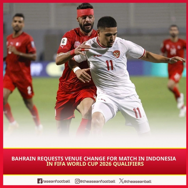 Lo sợ CĐV Indonesia, Bahrain đề xuất FIFA cho đá trên sân trung lập - Ảnh 1.