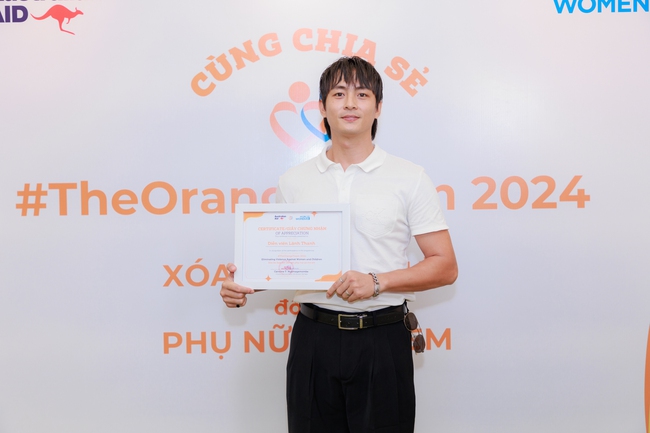 #TheOrangeTeam: Nghệ sĩ, KOLs Việt lên tiếng xoá bỏ bạo lực với phụ nữ và trẻ em - Ảnh 3.