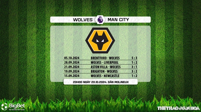 Nhận định, soi tỷ lệ Wolves vs Man City 20h00 ngày 20/10, ngoại hạng Anh vòng 8 - Ảnh 5.