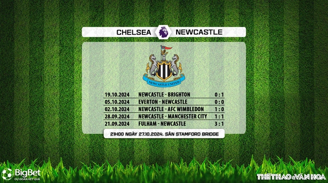 Nhận định, soi tỷ lệ Chelsea vs Newcastle (21h00, 27/10), Vòng 9 Ngoại hạng Anh - Ảnh 10.