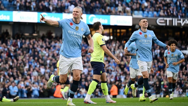 Haaland giải cơn khát bàn thắng, Man City thắng nhọc Southampton - Ảnh 1.