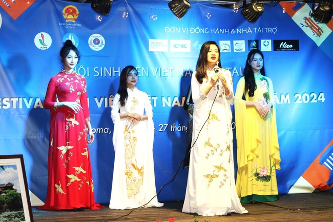 Festival sinh viên “Tôn vinh tiếng Việt, văn hoá Việt” tại Italy - Ảnh 2.