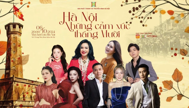 NSND Thanh Lam, NSND Mai Hoa biểu diễn chương trình &quot;Hà Nội - Những cảm xúc tháng Mười&quot; - Ảnh 1.