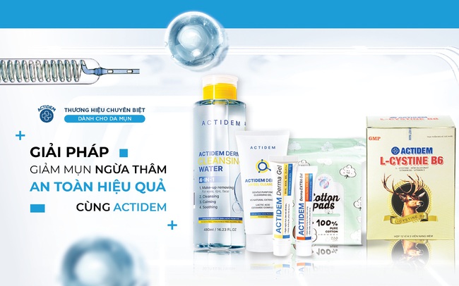 Công ty TNHH Inolab Derma Việt Nam - Công ty Dược mỹ phẩm với dòng sản phẩm chuyên biệt dành cho da dầu mụn Actidem Derma - Ảnh 2.