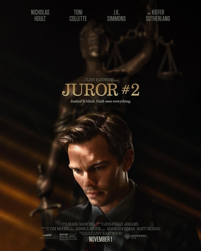 &quot;Juror #2&quot; - Bộ phim cuối cùng của huyền thoại Clint Eastwood? - Ảnh 5.