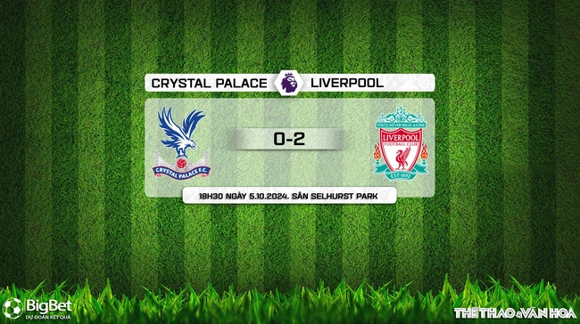 Nhận định, soi tỷ lệ Crystal Palace vs Liverpool (18h30, 5/10), vòng 7 Ngoại hạng Anh - Ảnh 7.