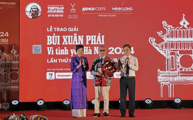 Kết quả Giải &quot;Bùi Xuân Phái - Vì tình yêu Hà Nội&quot; lần 17 - 2024 - Ảnh 4.