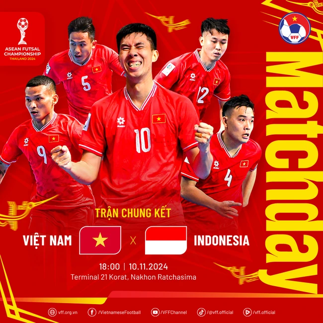 VTV5 VTV6 trực tiếp Việt Nam vs Indonesia, chung kết Đông Nam Á 2024 - Ảnh 1.