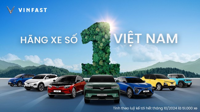 VinFast chiếm thị phần số 1 Việt Nam - Ảnh 1.