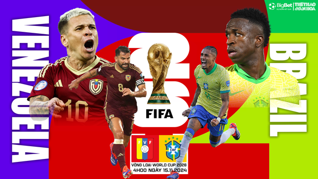 Nhận định, soi tỷ lệ Venezuela vs Brazil (4h00, 15/11), vòng loại World Cup 2026 - Ảnh 1.