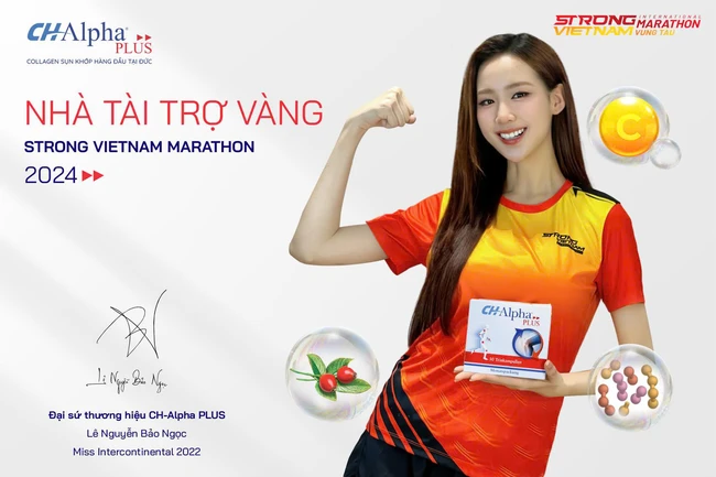 CH-Alpha PLUS đồng hành cùng Giải chạy Strong Việt Nam Marathon 2024 - Ảnh 2.