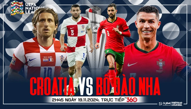 Croatia vs Bồ Đào Nha